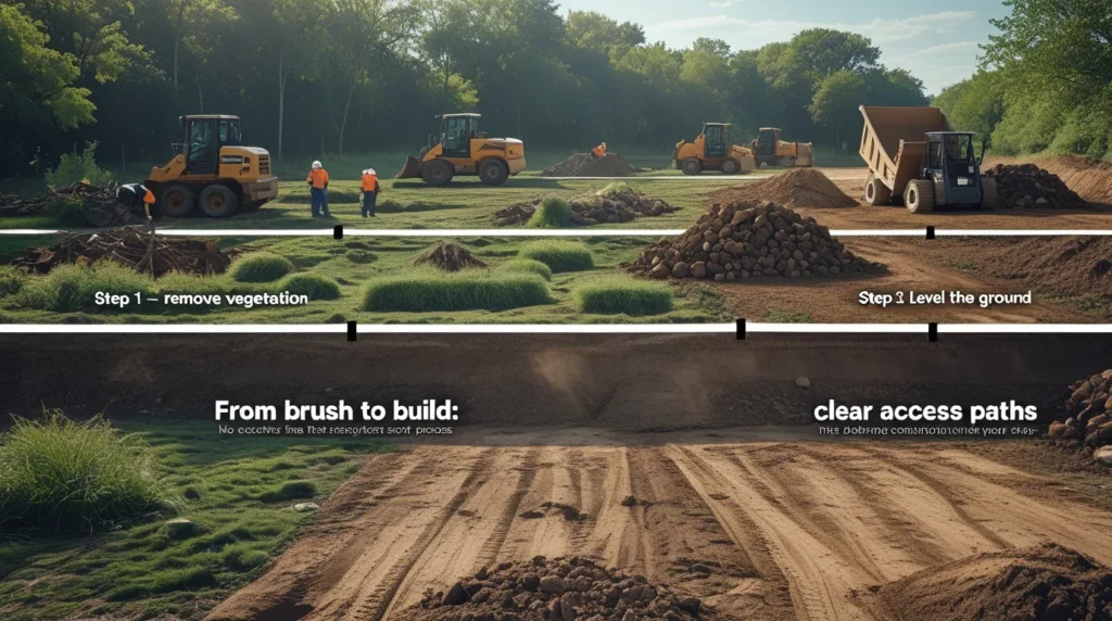 From Brush to Build: What Happens During Site Clearing?