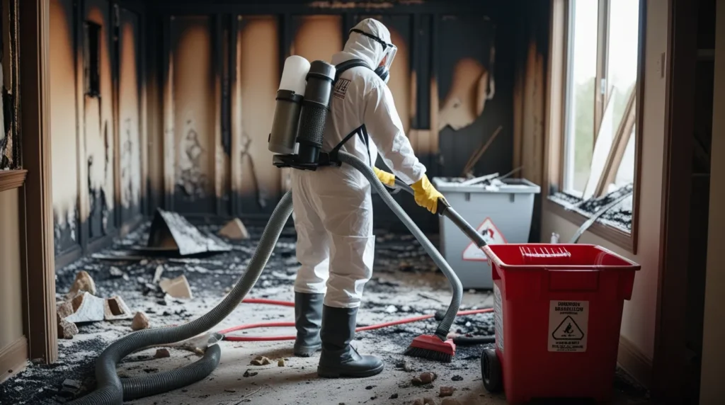 Safety First: Handling Hazardous Debris After Fire Damage