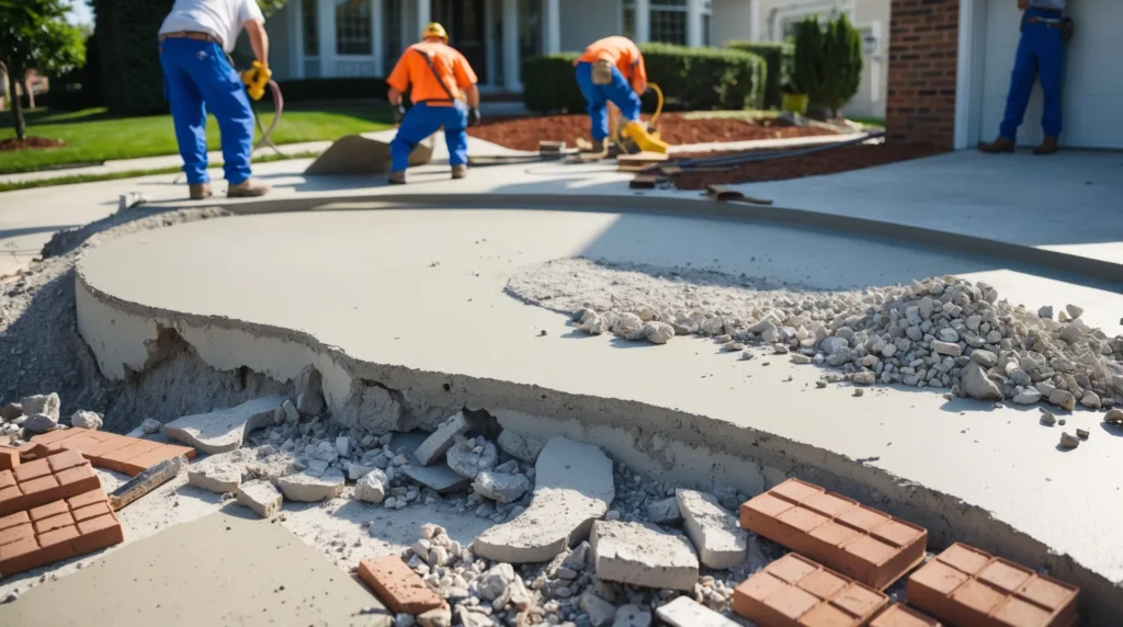 Residential Concrete Removal and Replacement Options