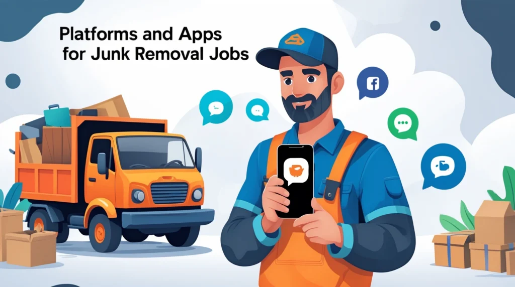 Platforms and Apps That Connect You to Junk Hauling Jobs