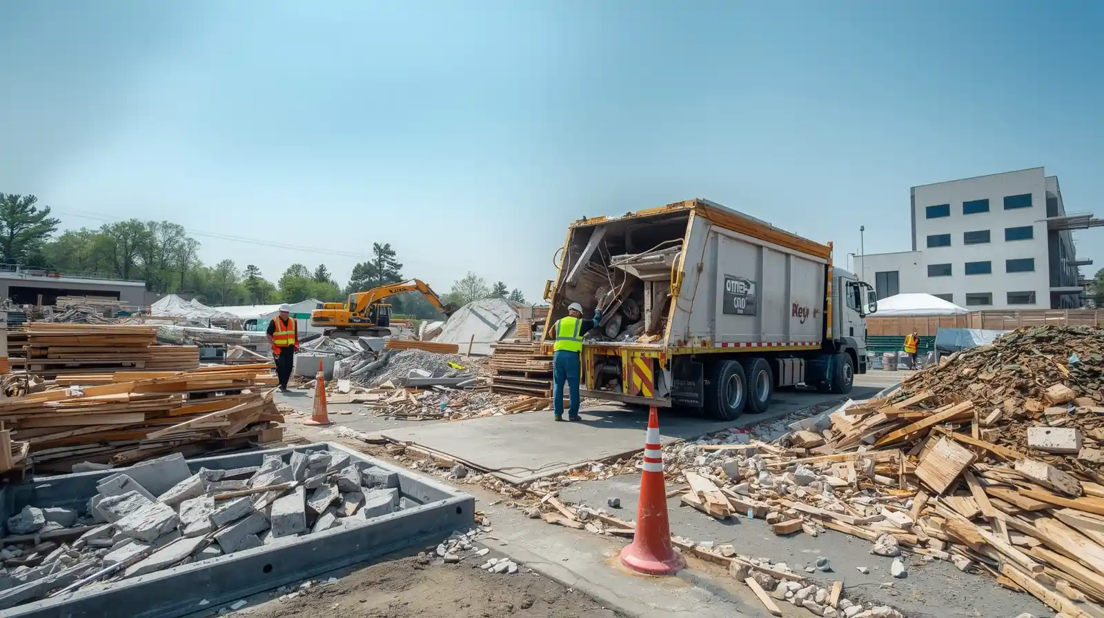 construction debris removal